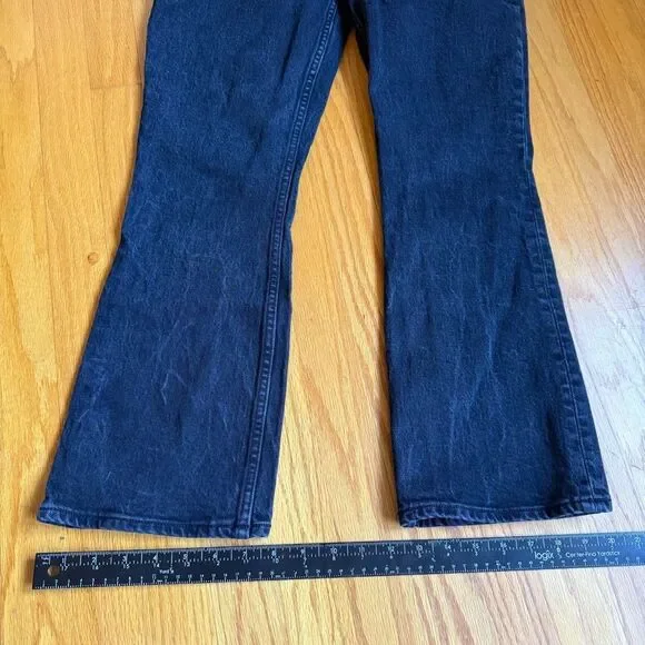 SZ 26 2L Abercrombie & Fitch Black Denim Women Jeans - Picture 6 of 10